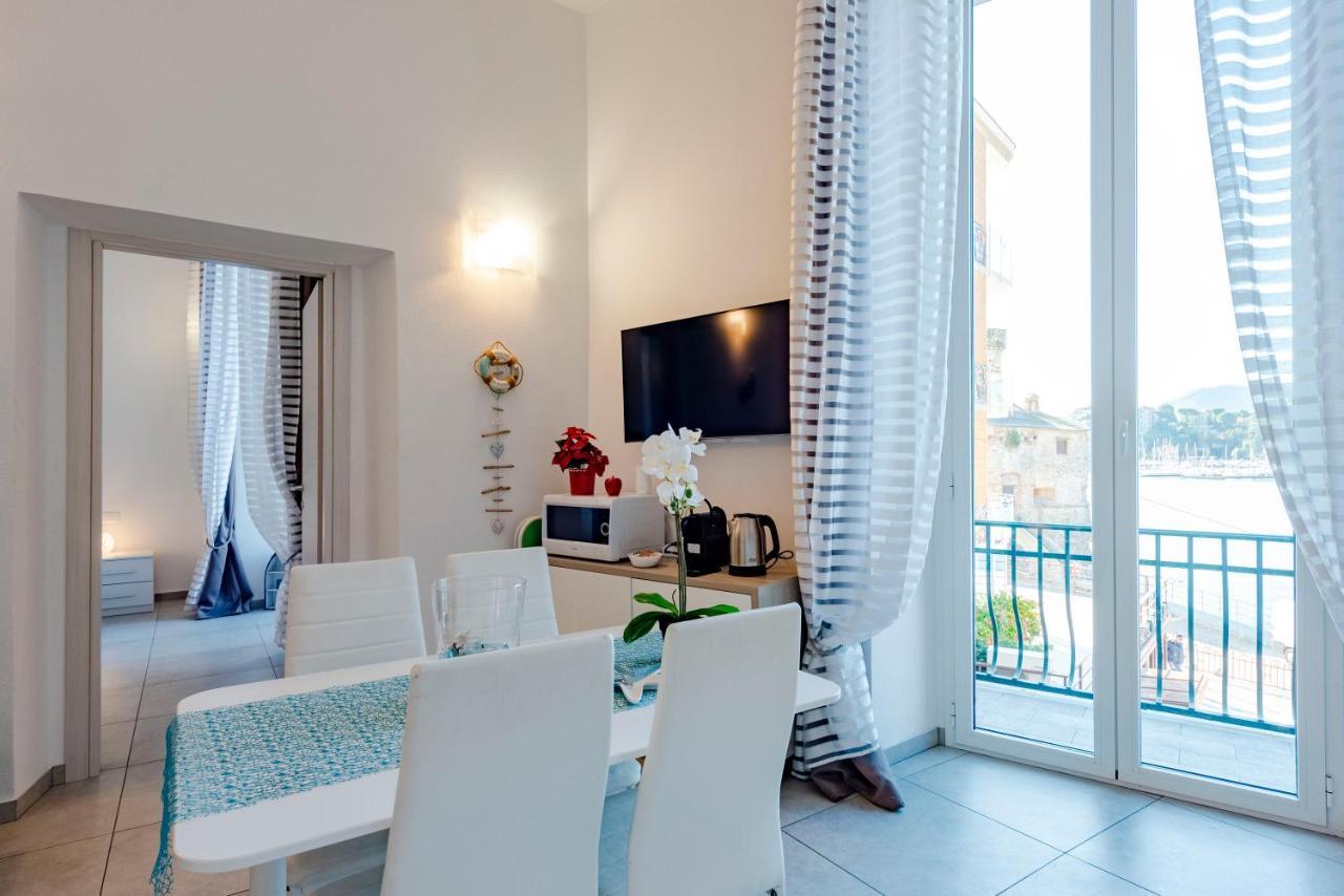 Alla Casa Rosa Al Mare- Centrale A Di Fronte Al Mare- Emozionante- Garage Privato Gratuito A 800 Mt- Aria Condizionata-Wifi Rapallo Exterior foto
